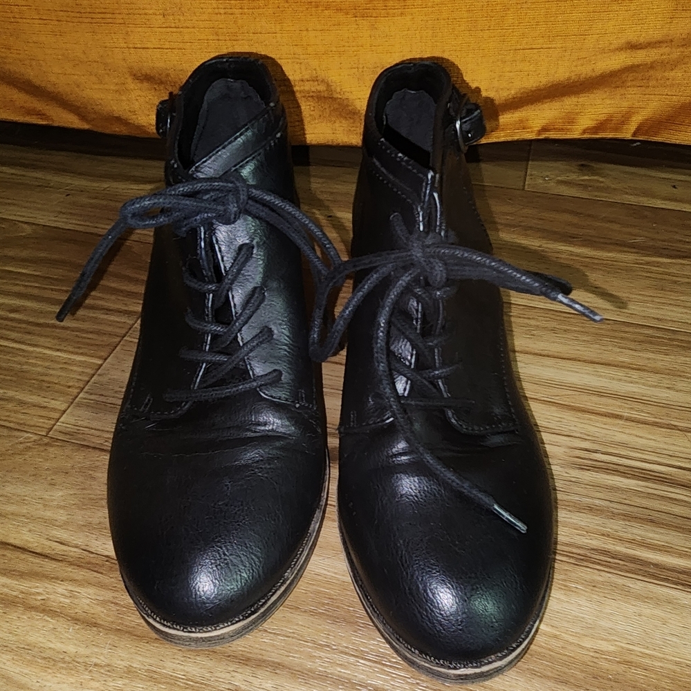 Black booties